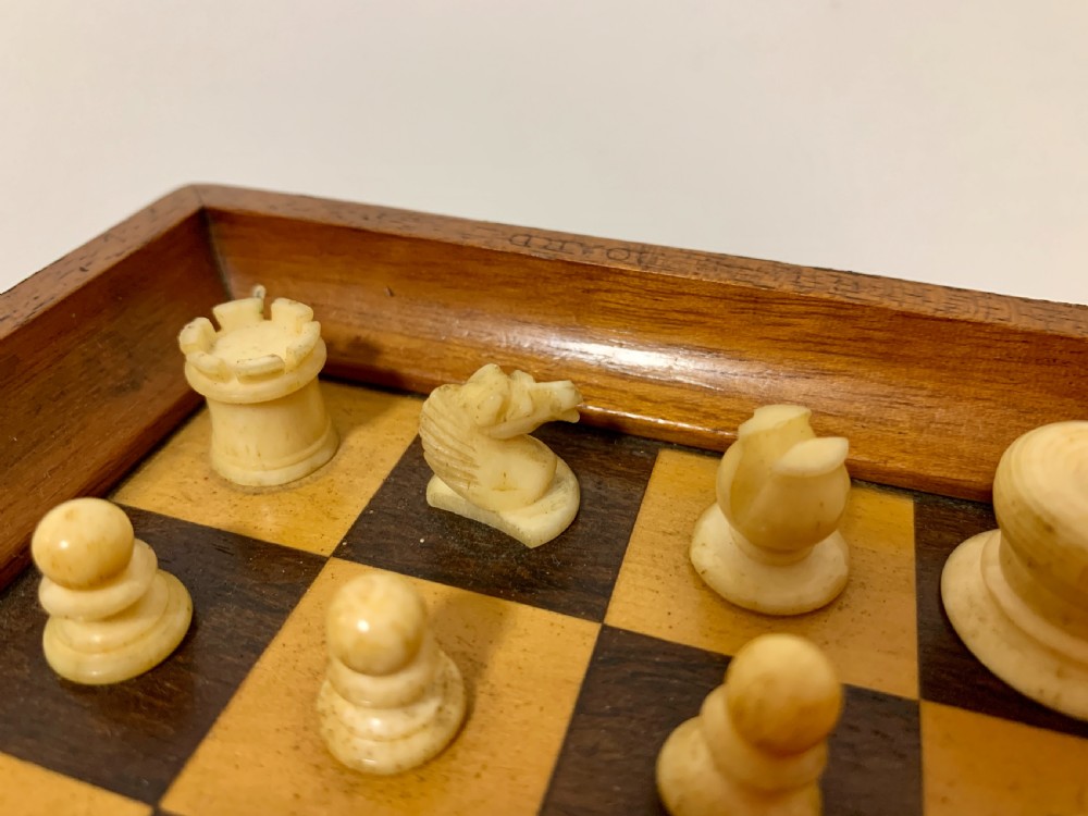 Jaques In Statu Quo Travelling Chess Set View XII