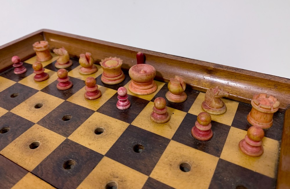 Jaques In Statu Quo Travelling Chess Set View XIV