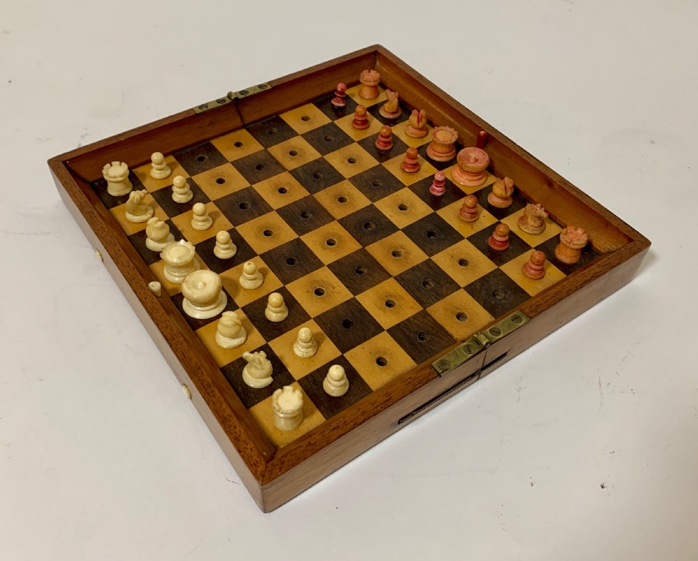 Jaques In Statu Quo Travelling Chess Set View XV
