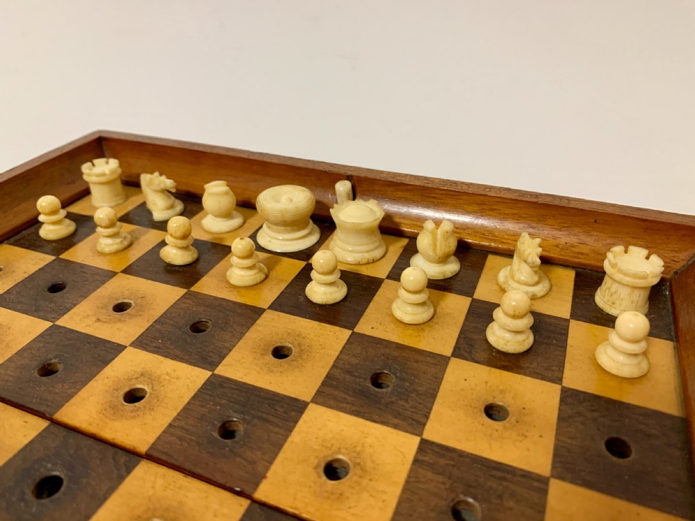 Jaques In Statu Quo Travelling Chess Set View XVI