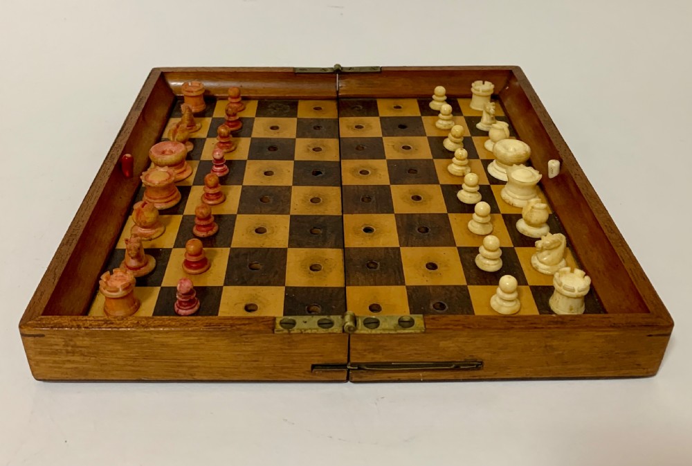 Jaques In Statu Quo Travelling Chess Set View XIX