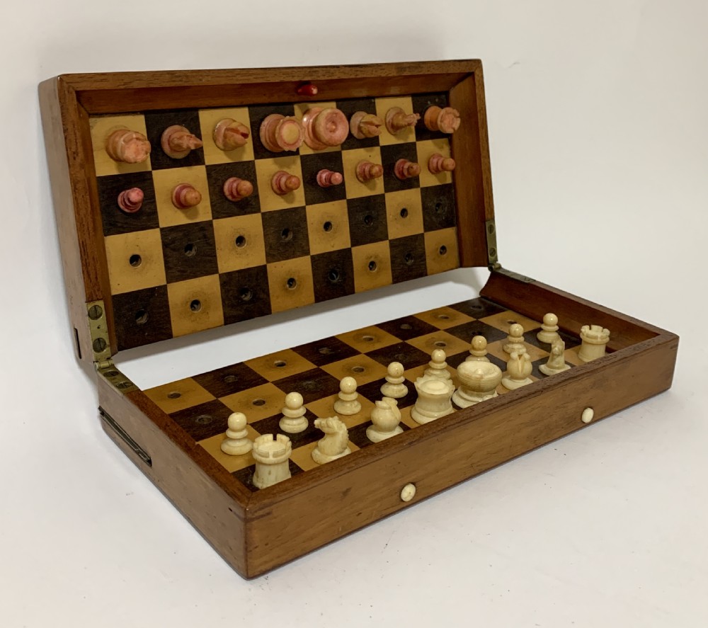 Jaques In Statu Quo Travelling Chess Set View XX
