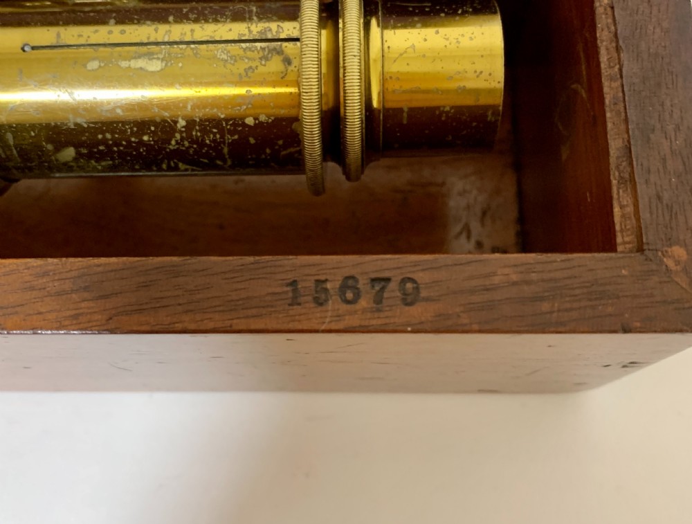 Antique Microscope by E.Hartnack & Co View VIII