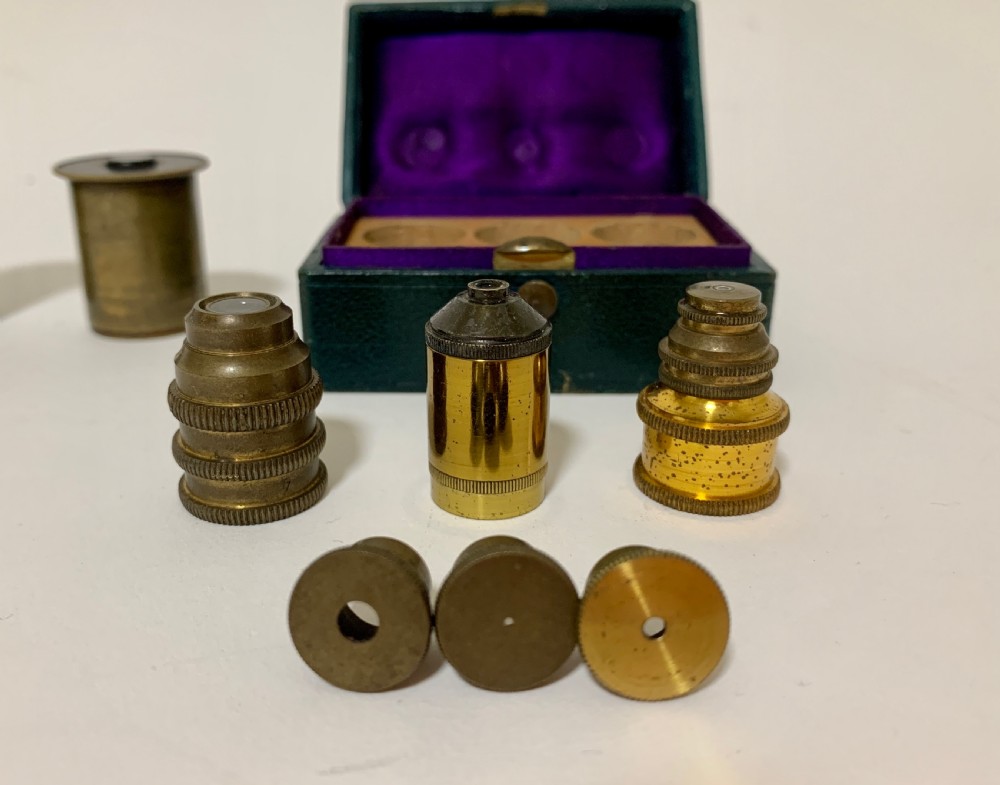 Antique Microscope by E.Hartnack & Co View XI