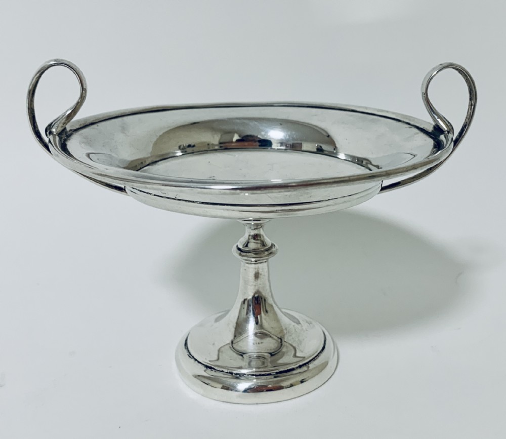 Antique Scottish Solid Silver Comport Tazza