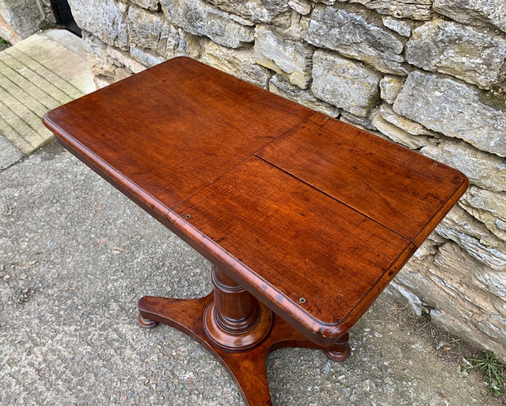 Victorian Mahogany Adjustable Duet Reading Stand  View V