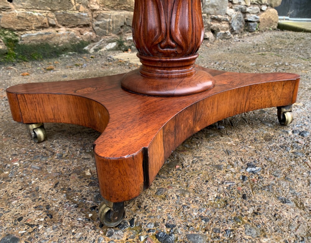 Regency Rosewood Card Table View V