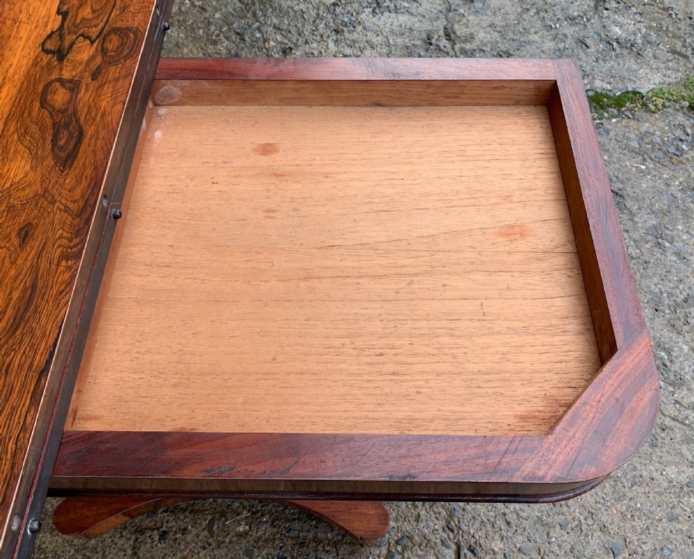 Regency Rosewood Card Table View X