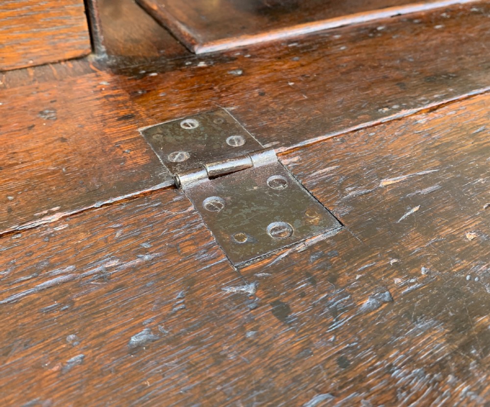 18th Century Georgian Oak Crossbanded Bureau View X