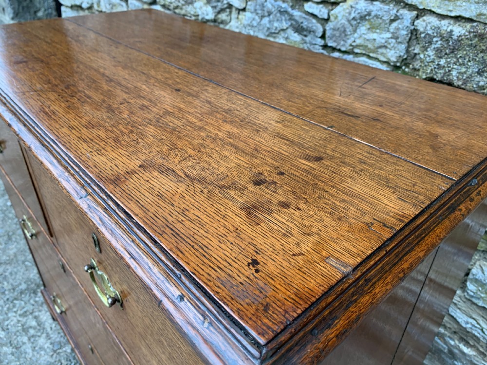 Small Antique Oak Chest of Drawers View VII