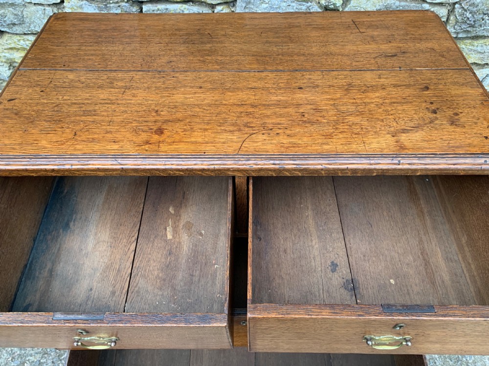 Small Antique Oak Chest of Drawers View VIII