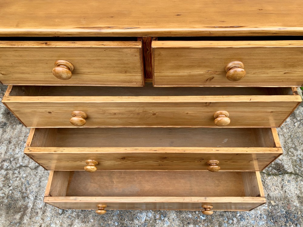 Antique Pine Chest of Drawers  View XIV