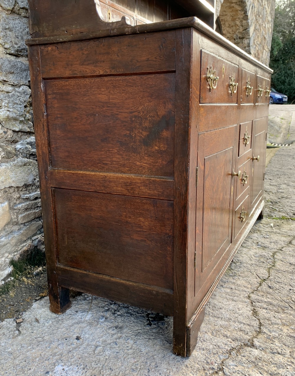 Georgian Welsh Oak Dresser View XII