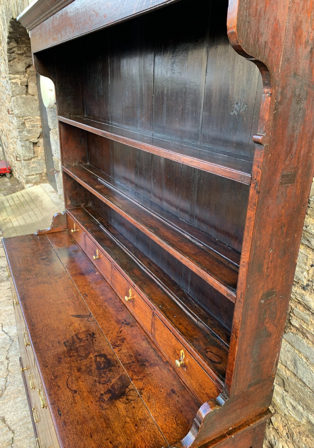 Georgian Welsh Oak Dresser View XV