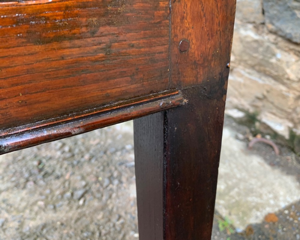 Large Antique Elm Dresser Base View XVII
