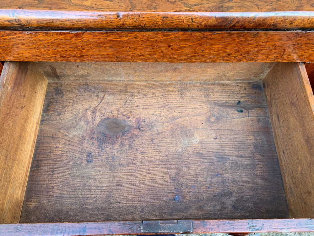 Large Antique Elm Dresser Base View XVIII
