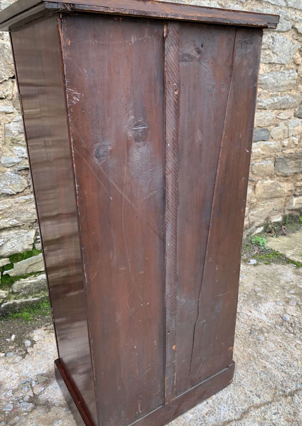 Antique Mahogany Wellington Cabinet Chest  View VIII
