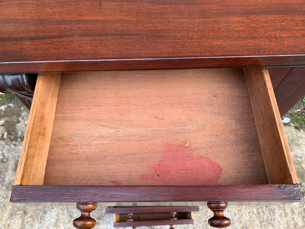 Antique Mahogany Wellington Cabinet Chest  View XIV