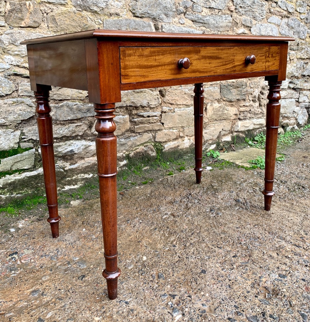 Victorian Mahogany Side Table View IV