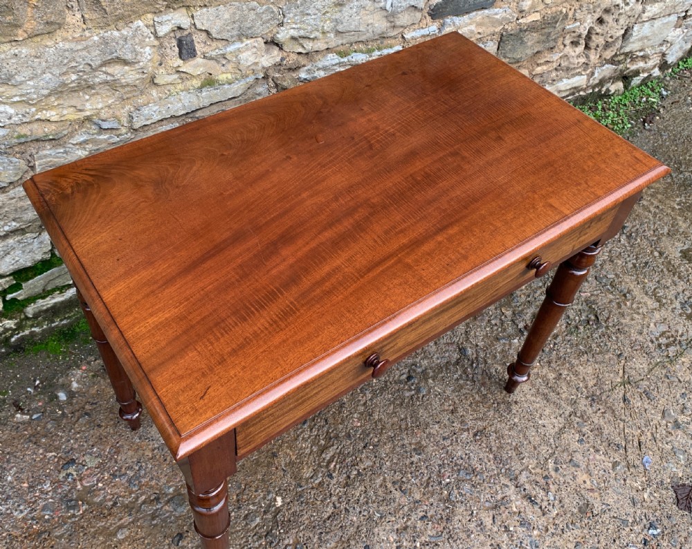 Victorian Mahogany Side Table View IX