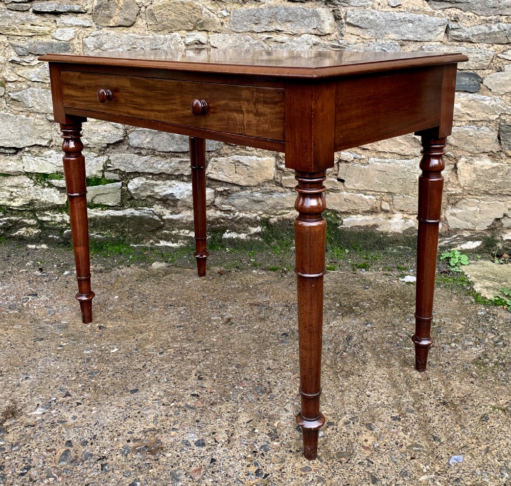 Victorian Mahogany Side Table View X