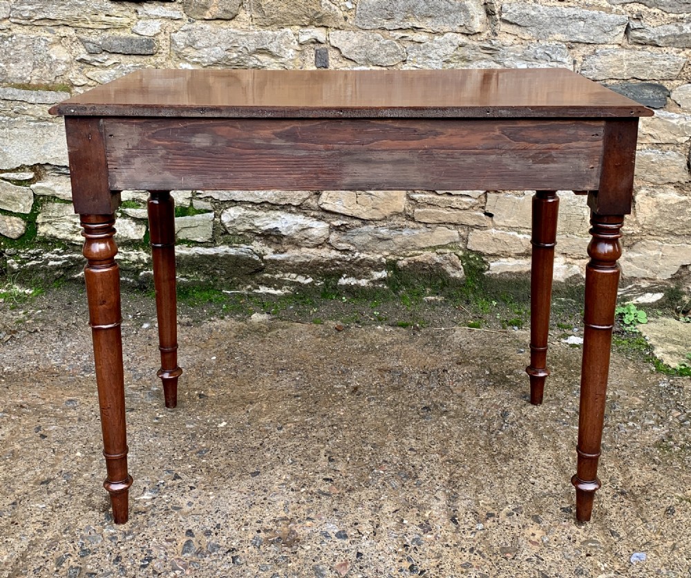 Victorian Mahogany Side Table View XI