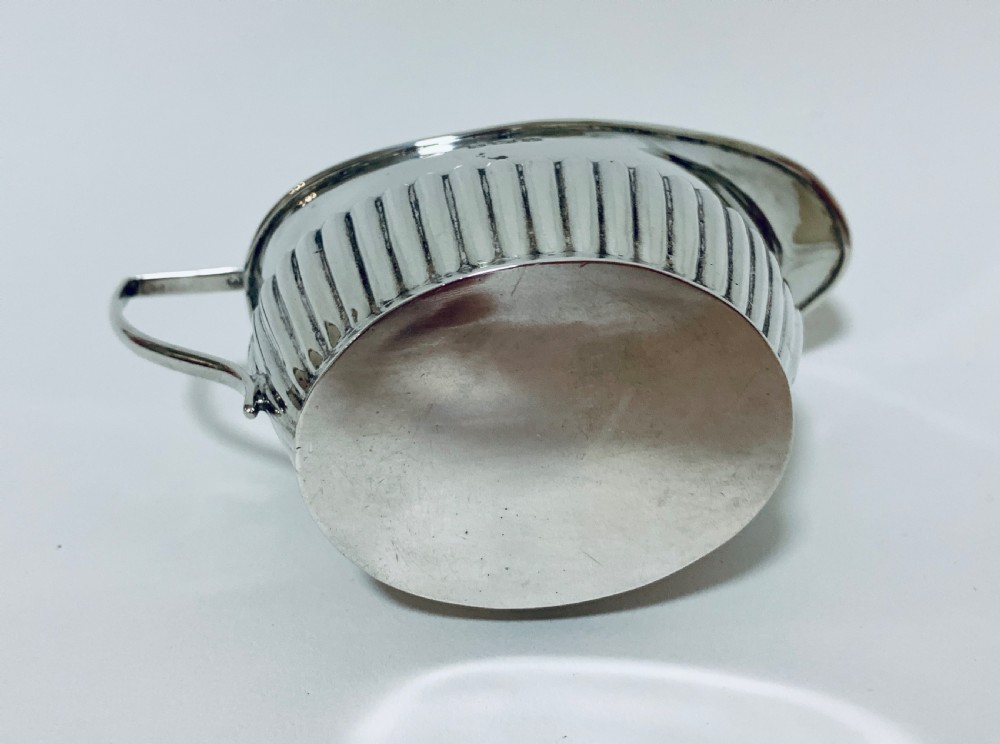 Antique Solid Silver Milk Cream Jug View VIII