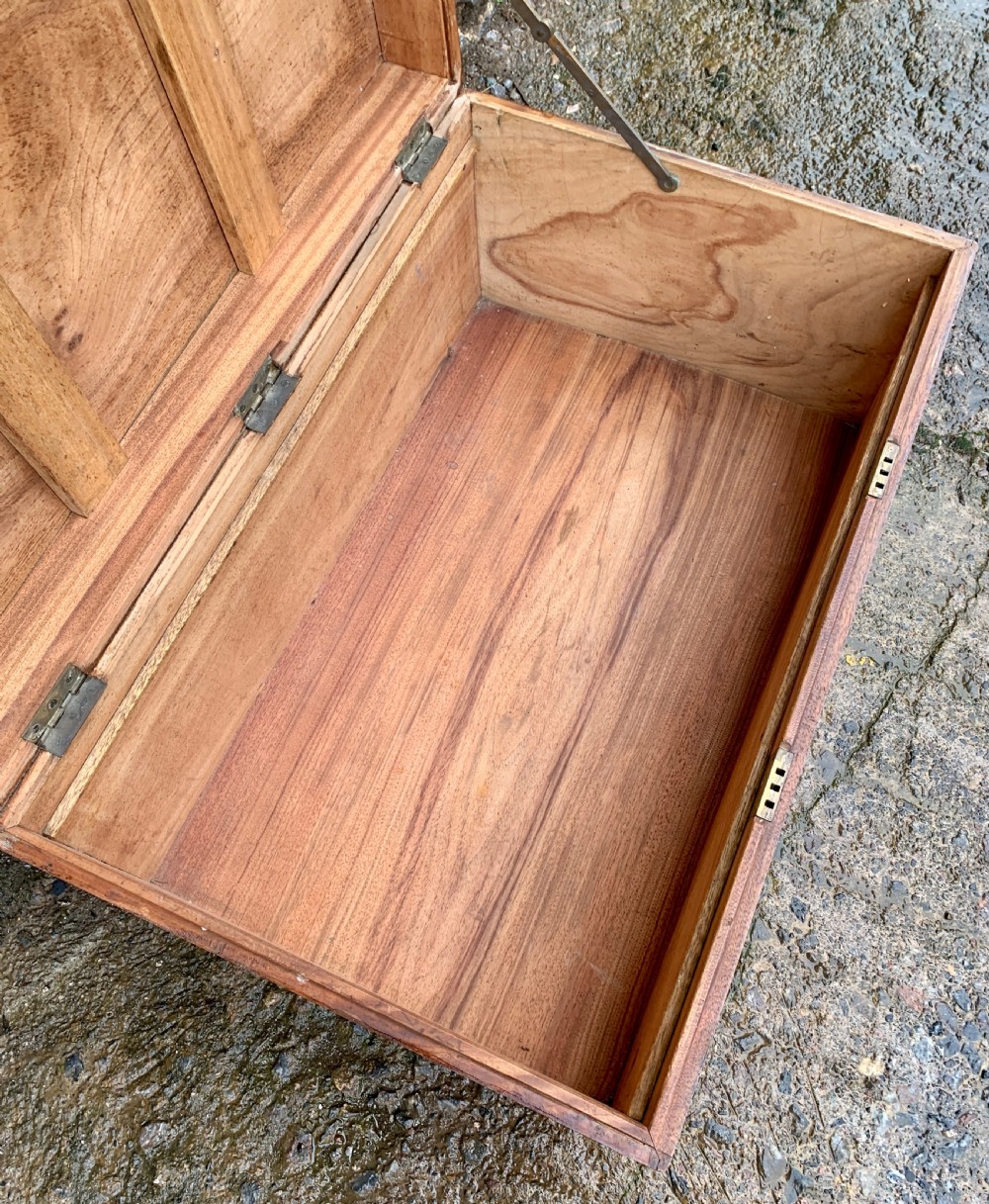 Antique Camphorwood Military Trunk Chest View VI