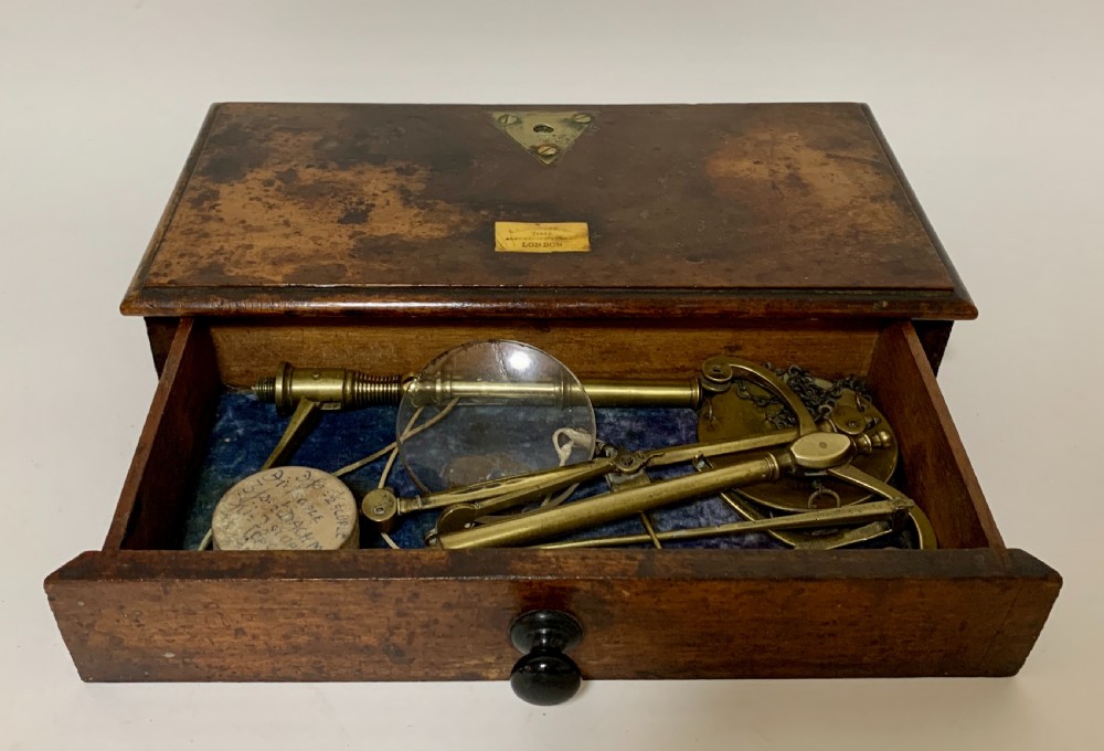 Antique Victorian Apothecary Scales and Weights View V