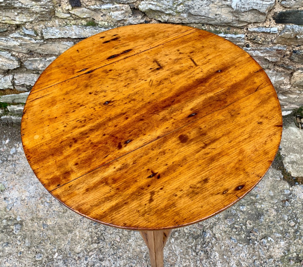 Antique Pine Cricket Table  View III