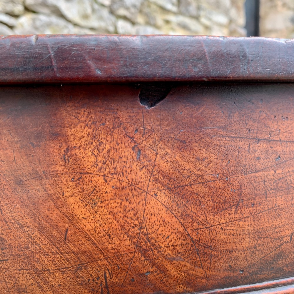 Georgian Mahogany Demi Lune Console Table View IX