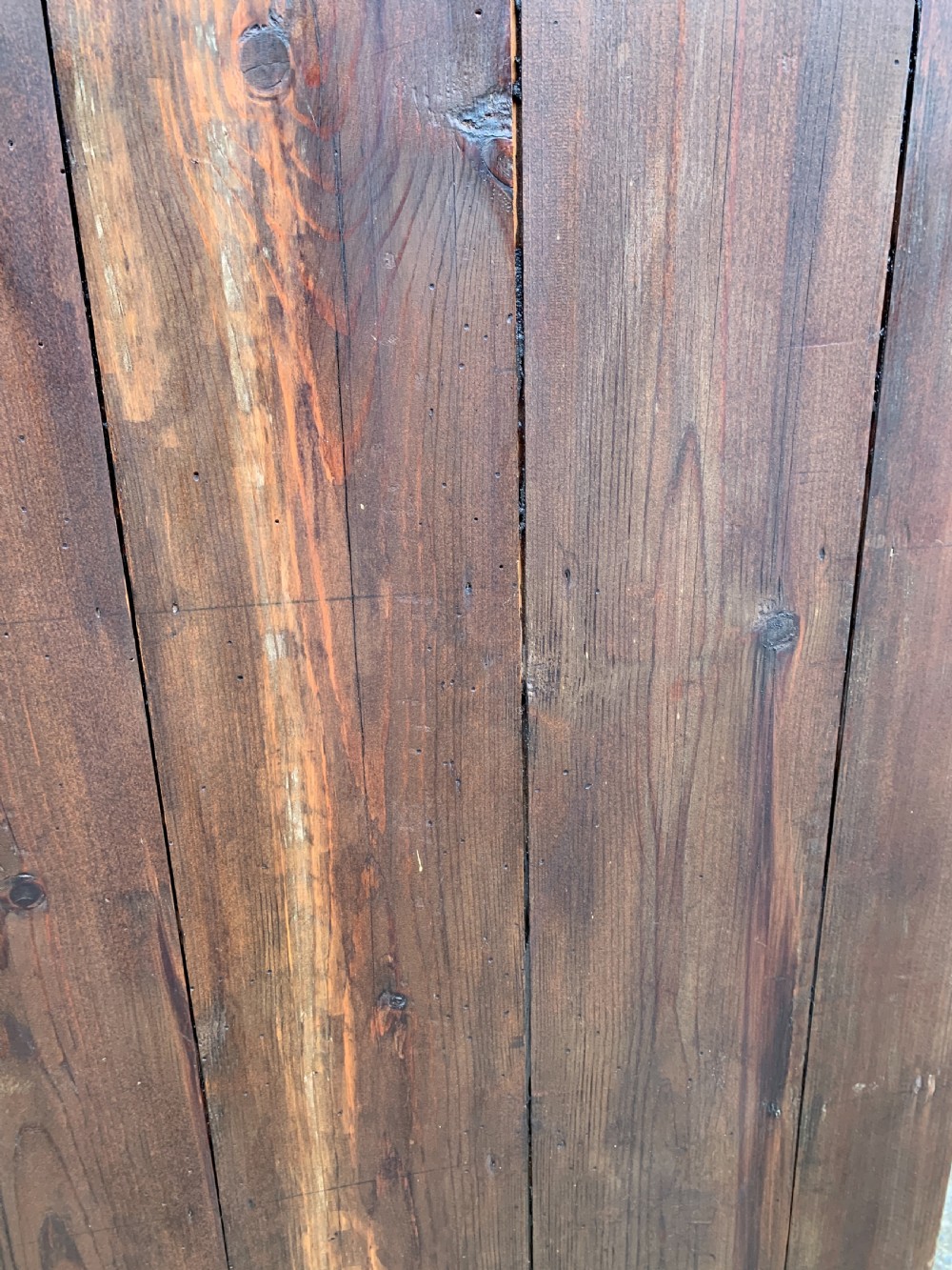 Georgian Oak Hanging Corner Cupboard View X