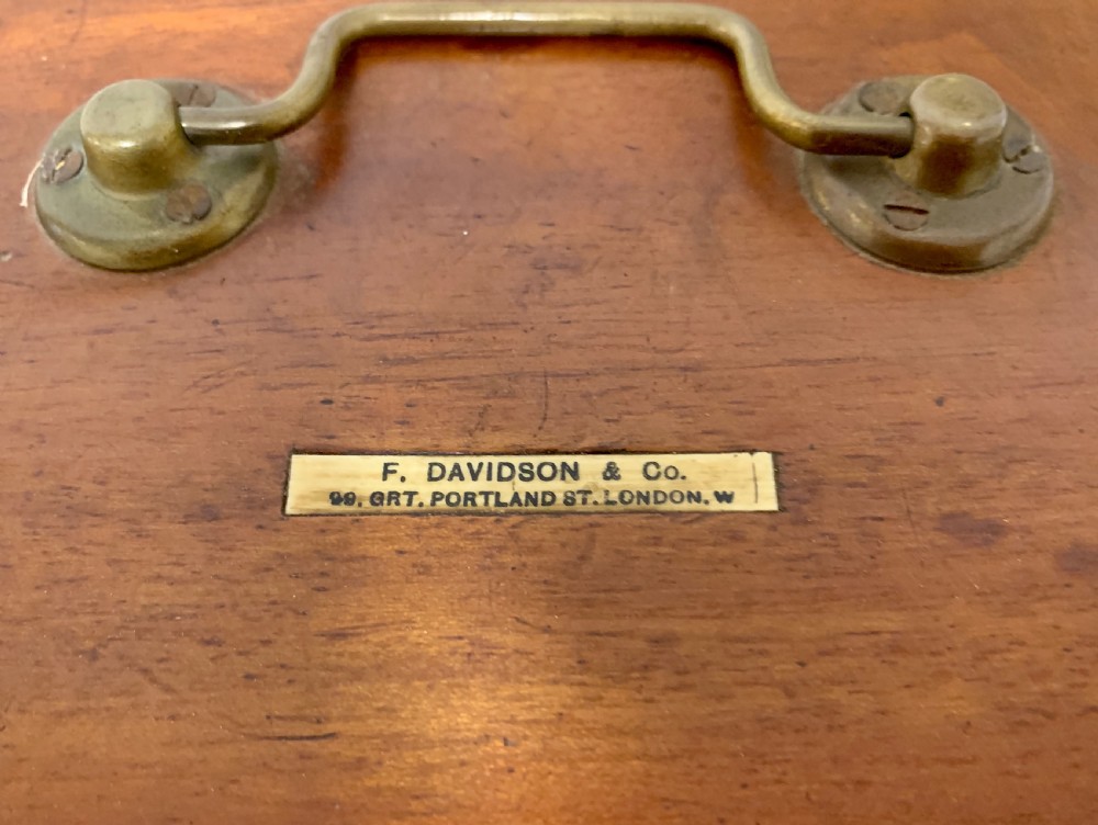 Rare Antique Microscope The Davon Micro-Telescope View III