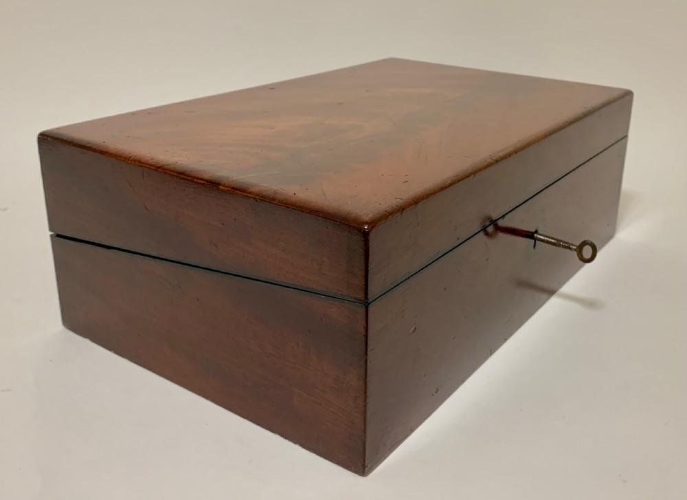 Antique Victorian Mahogany Writing Slope  View III