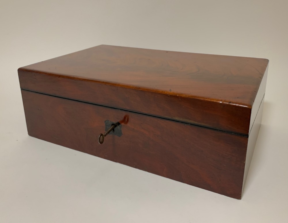 Antique Victorian Mahogany Writing Slope  View VII