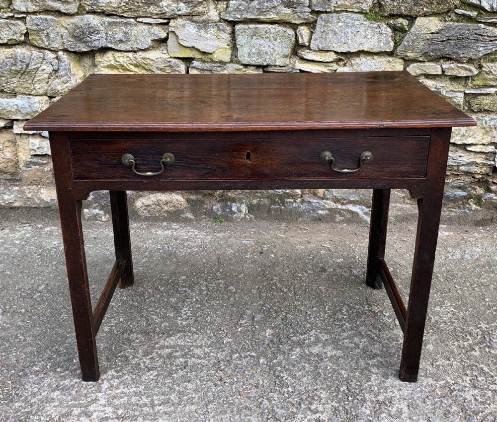 Antique Georgian Oak Side Table