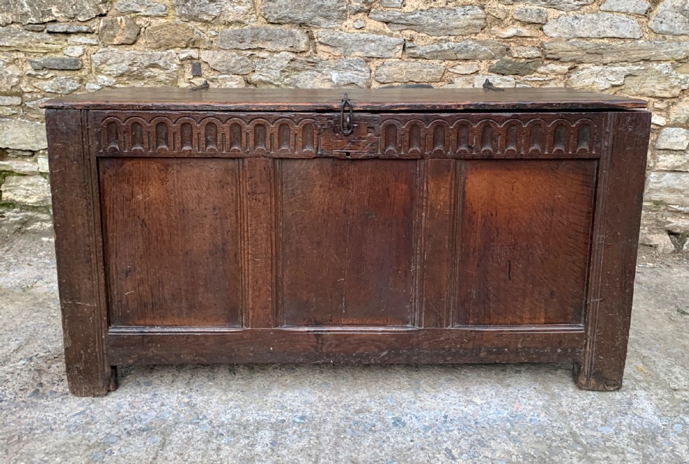 Antique Oak Coffer