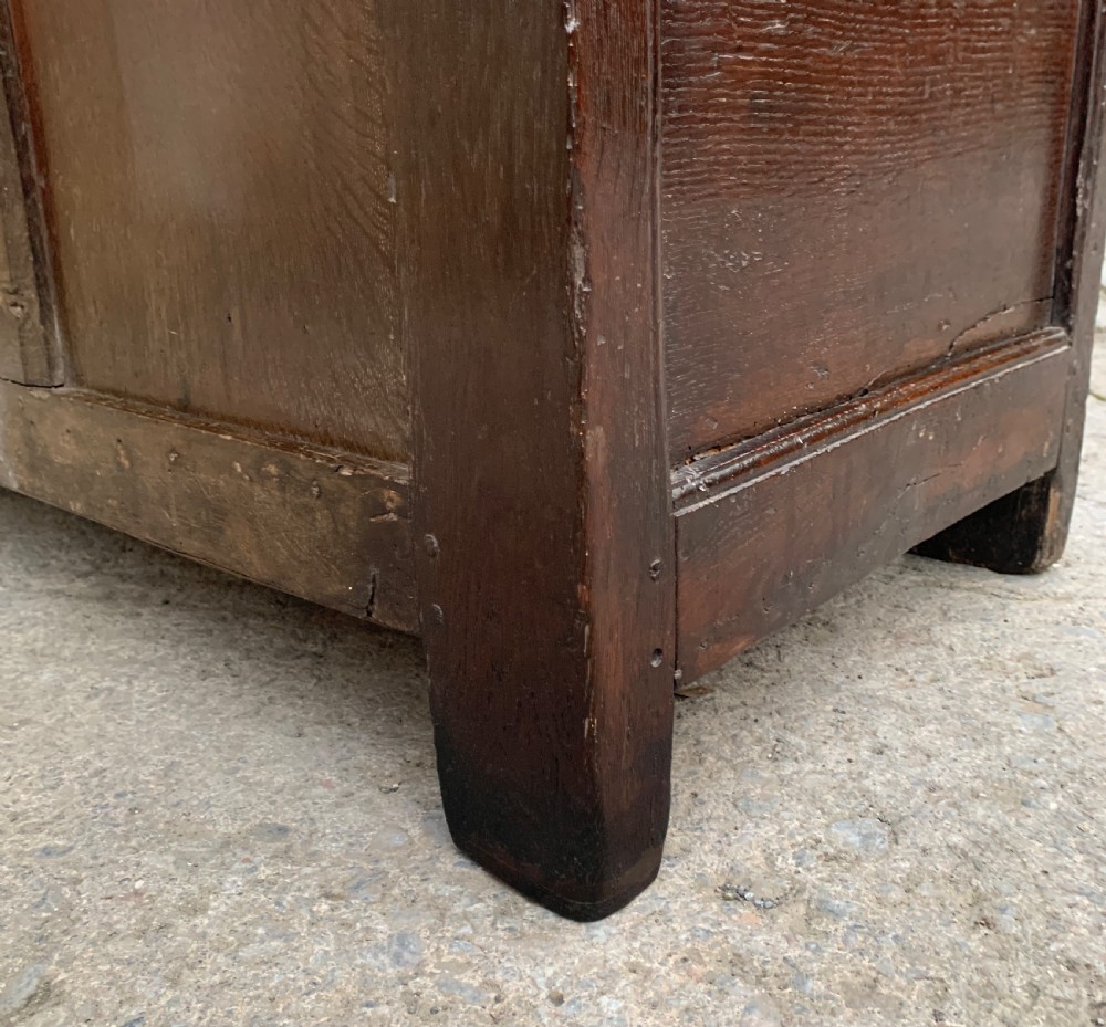 Antique Oak Coffer View XVIII