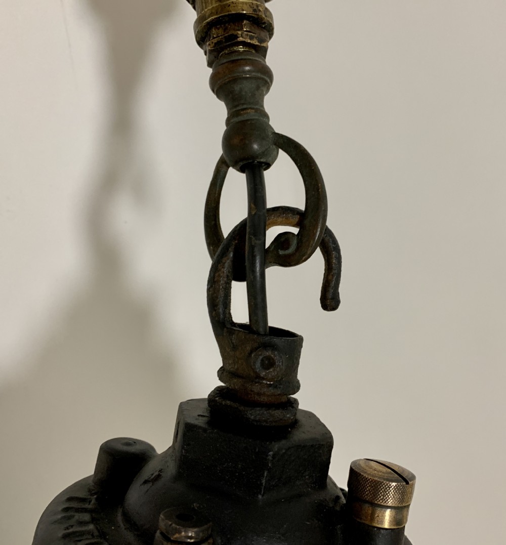 Antique REVO Tipton Hanging Lantern on Bracket View X
