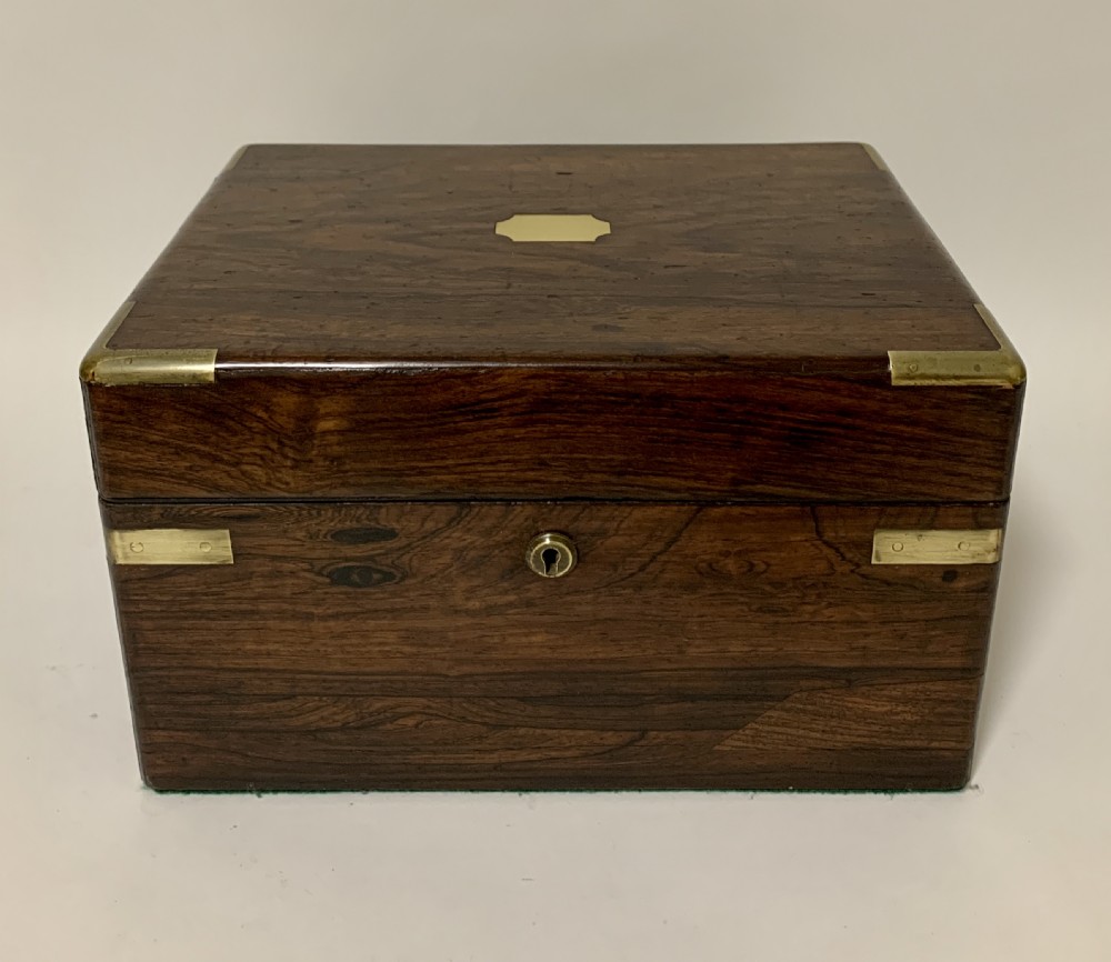 Antique Rosewood Jewellery Box View II