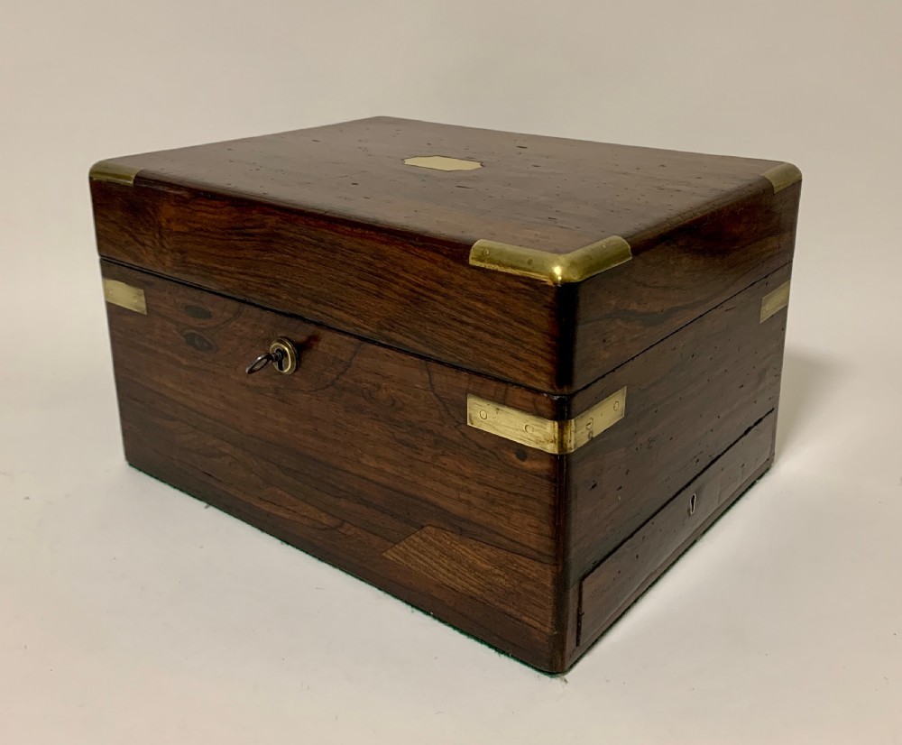 Antique Rosewood Jewellery Box View VII