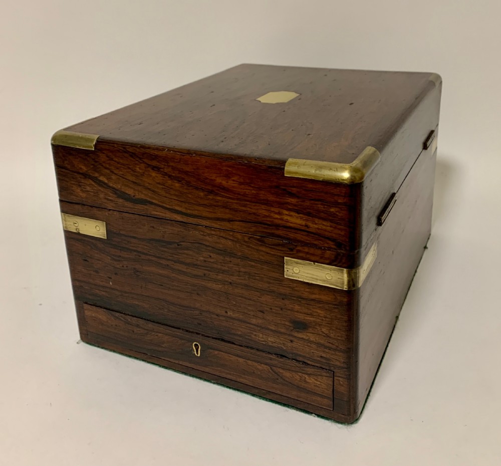 Antique Rosewood Jewellery Box View XIII