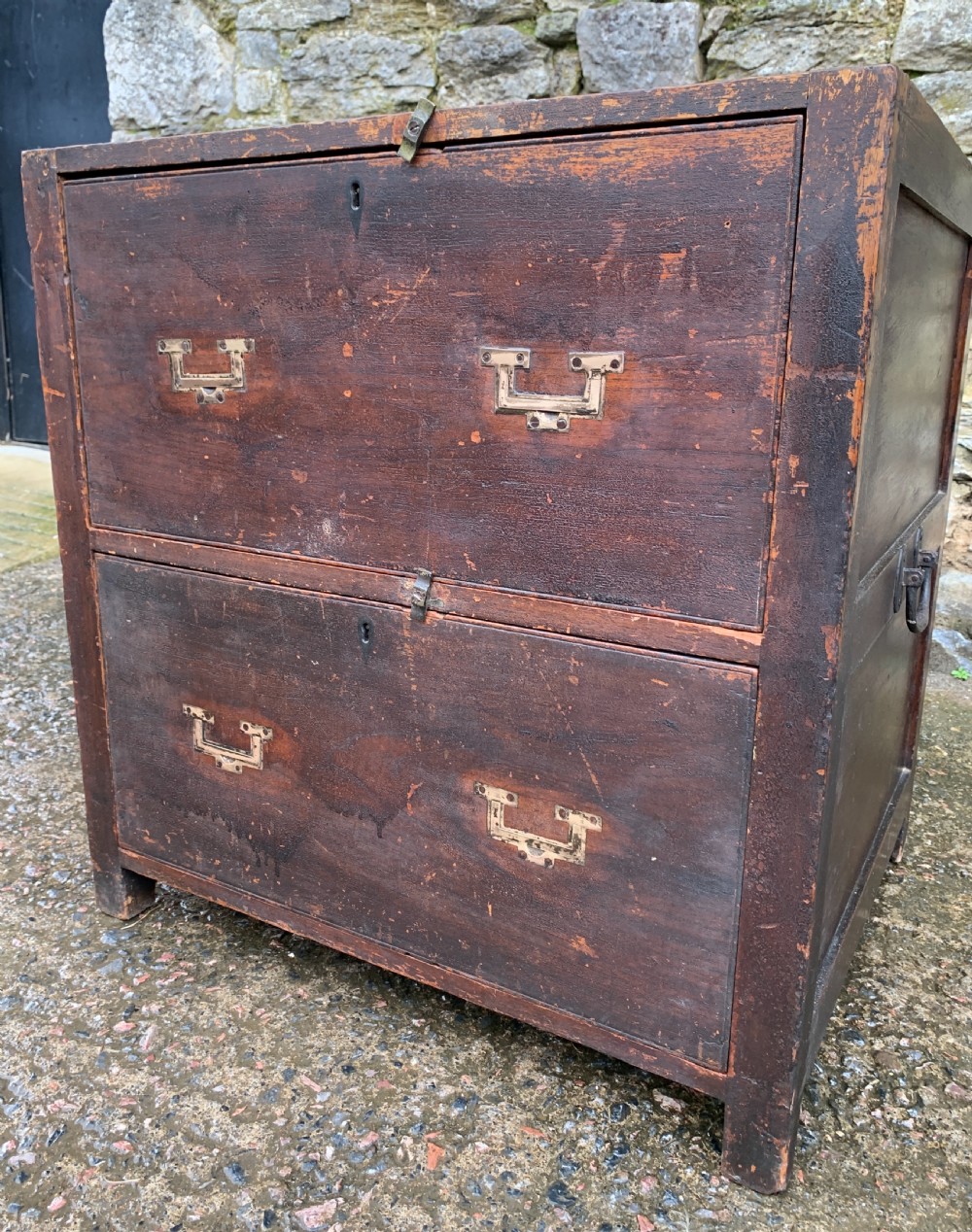 Antique Ship's Cabin Chest of Drawers View VII