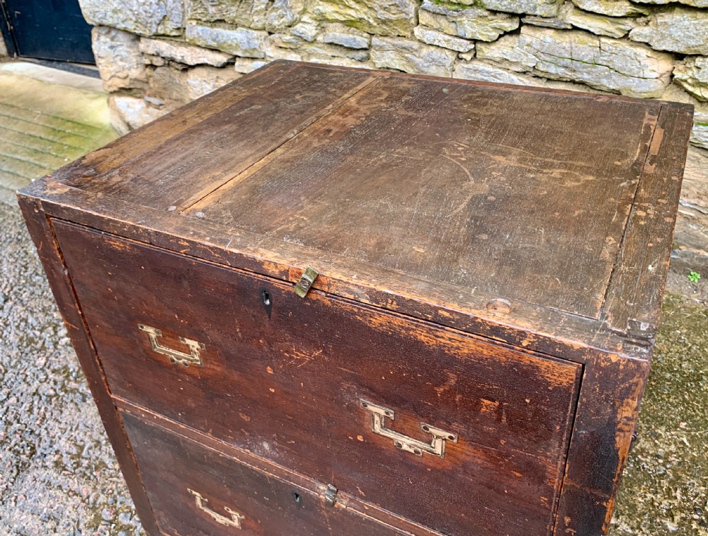 Antique Ship's Cabin Chest of Drawers View XVI
