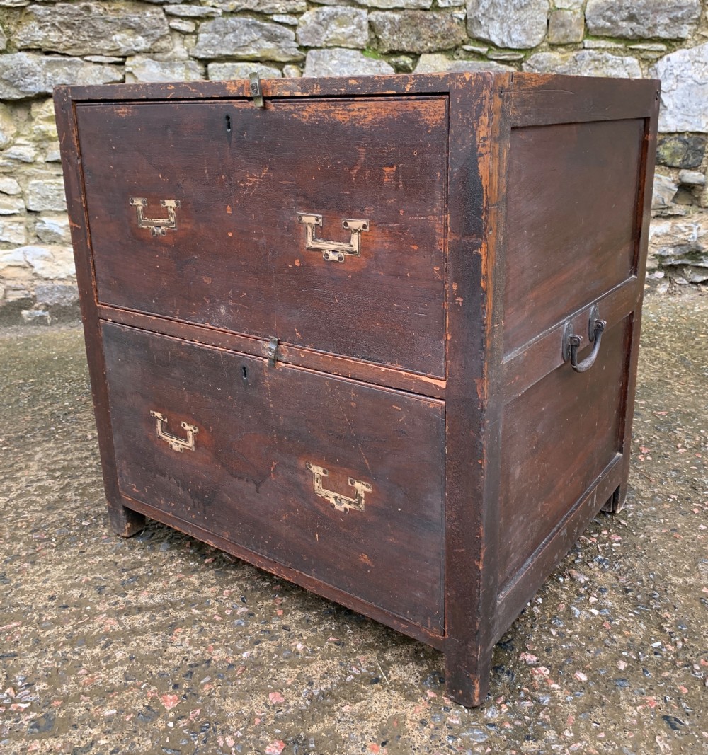 Antique Ship's Cabin Chest of Drawers View XVIII