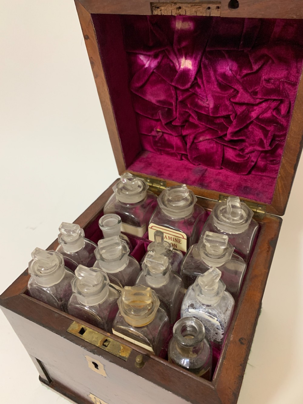 Antique Apothecary Cabinet Box View V