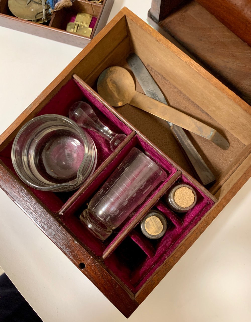 Antique Apothecary Cabinet Box View IX