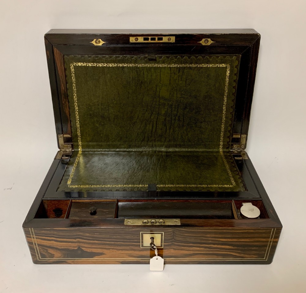 Victorian Coromandel Writing Slope Box