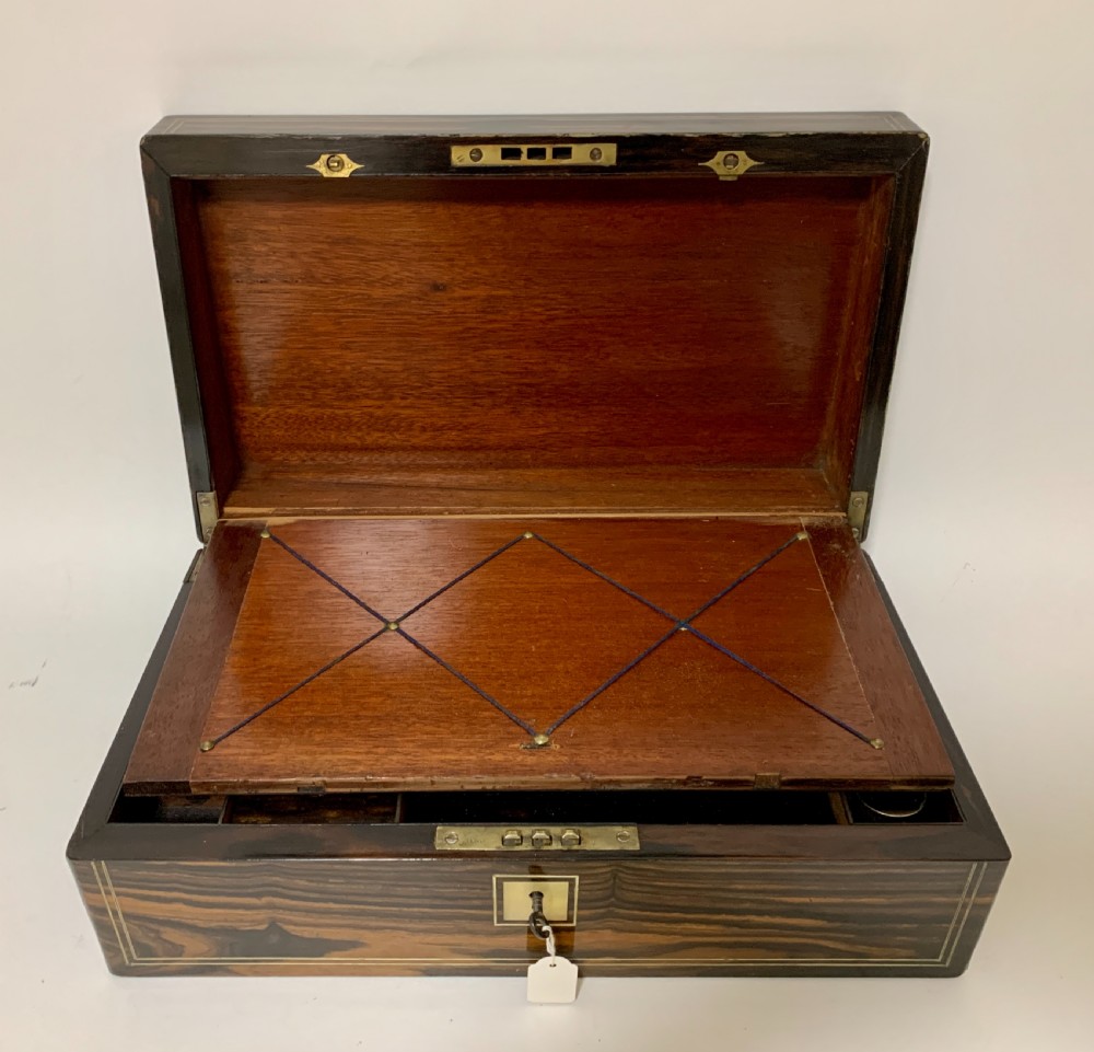 Victorian Coromandel Writing Slope Box View V