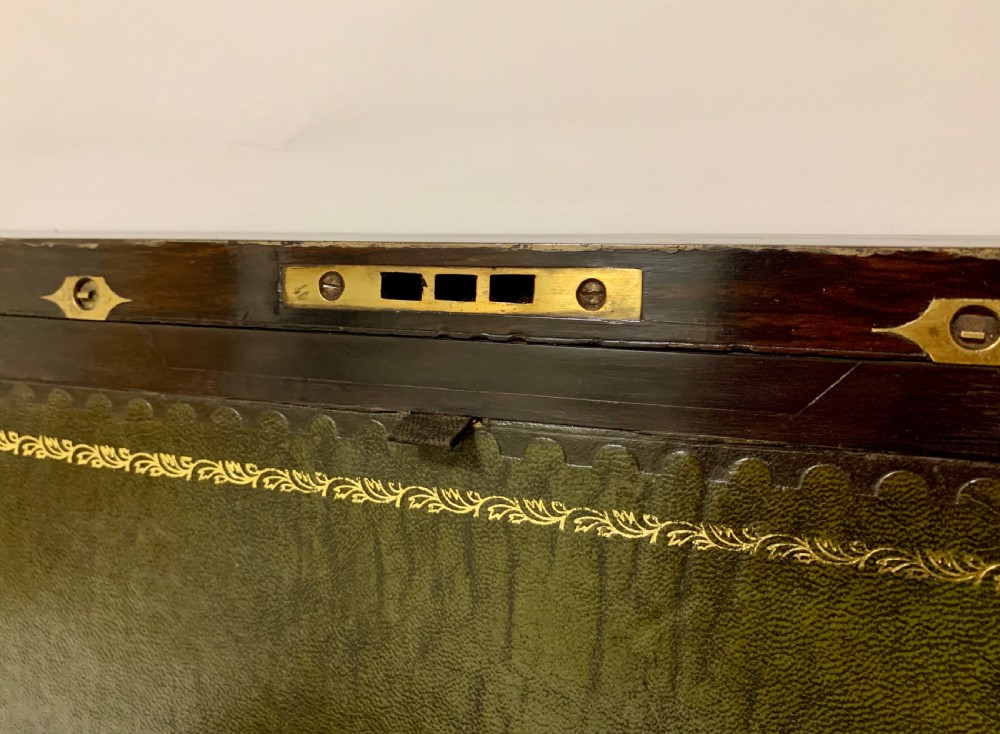 Victorian Coromandel Writing Slope Box View VII